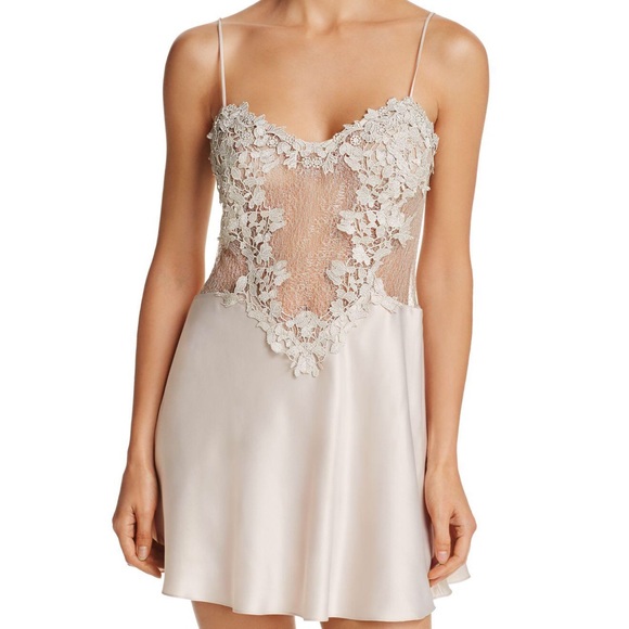 Anthropologie Other - Flora Nikrooz Showstopper Chemise Slip Honeymoon
